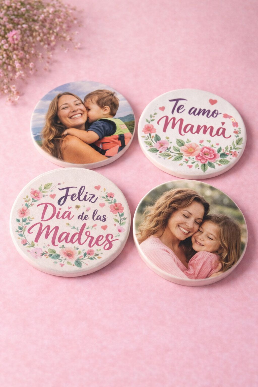 Set 4 Posavasos Cerámica Sur Lab