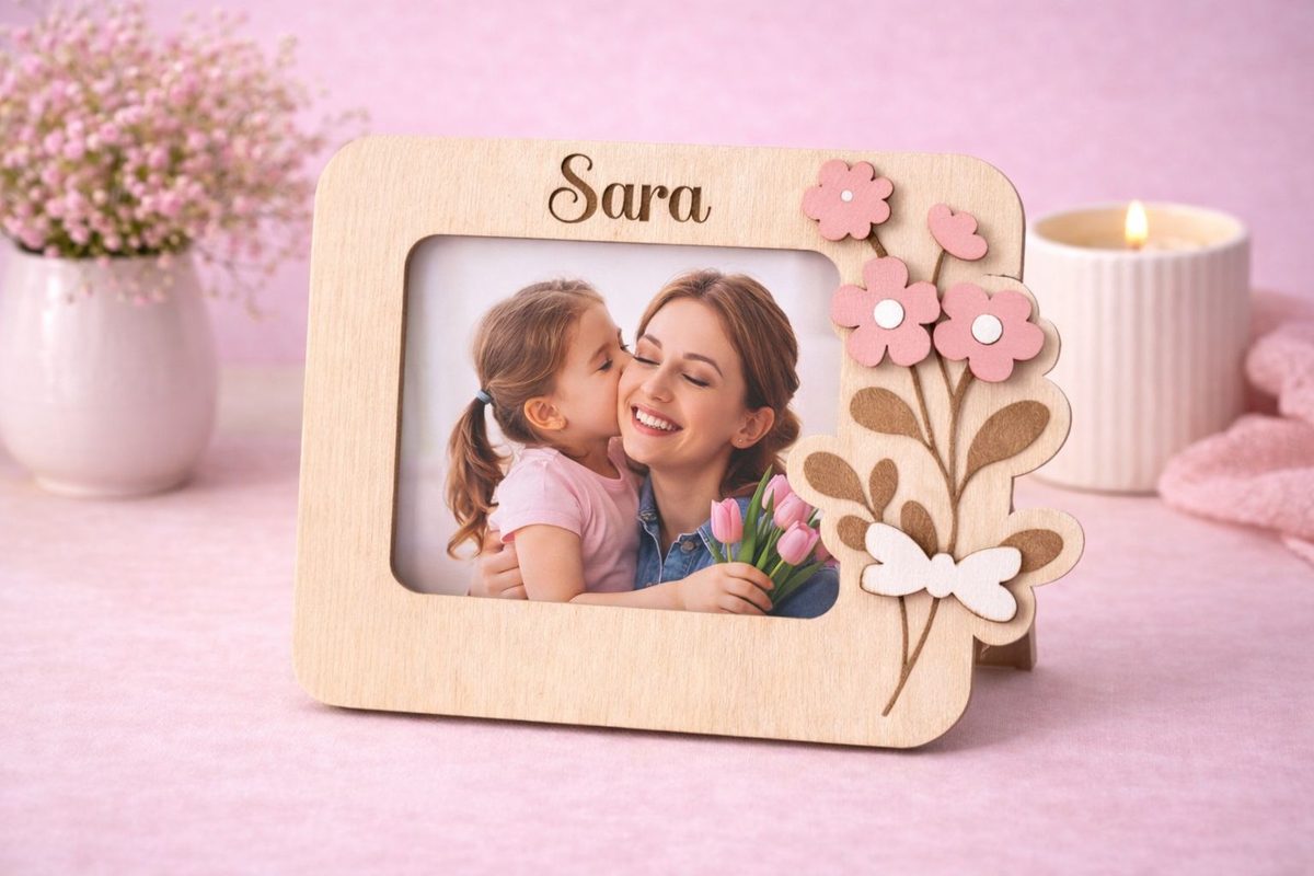 Marco con foto personalizado Día de la Madre SurLab