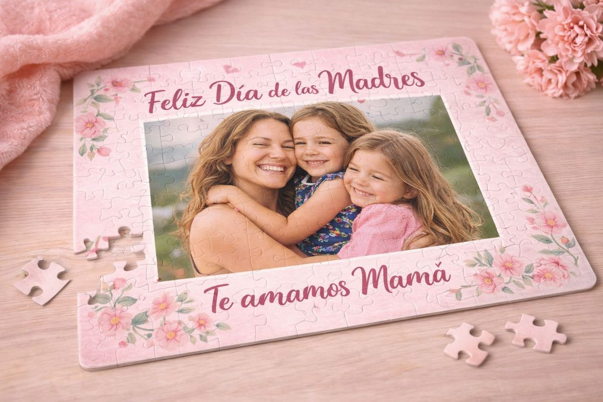 Rompecabezas personalizado Día de la Madre SurLab