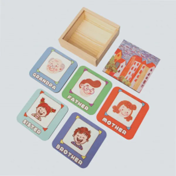 Posavasos de MDF con logo para regalos de empresa en La Araucanía